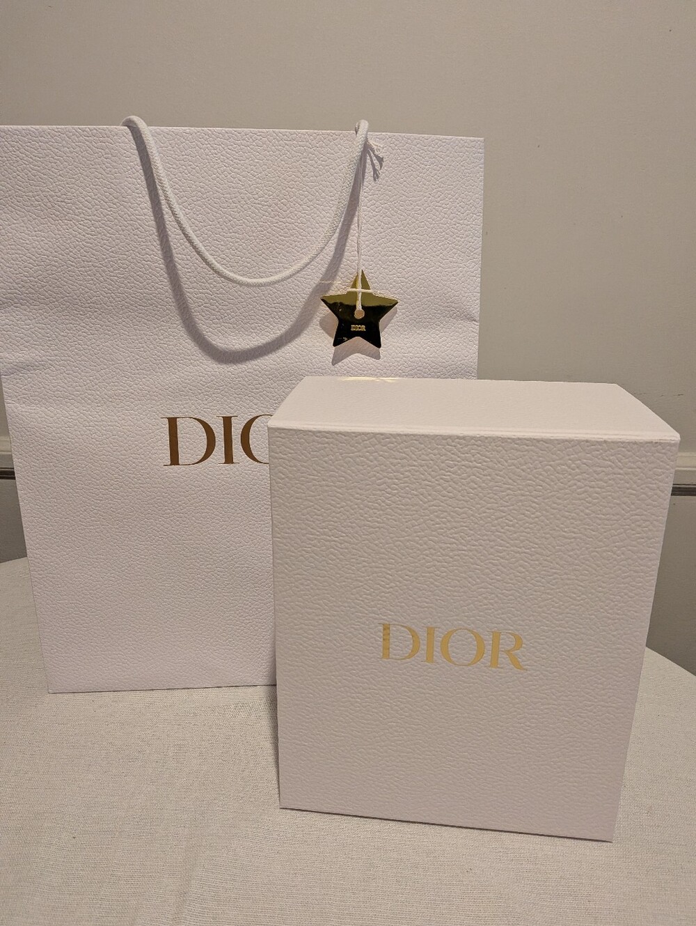 DIOR Empty Box With DIOR Shopping Bag